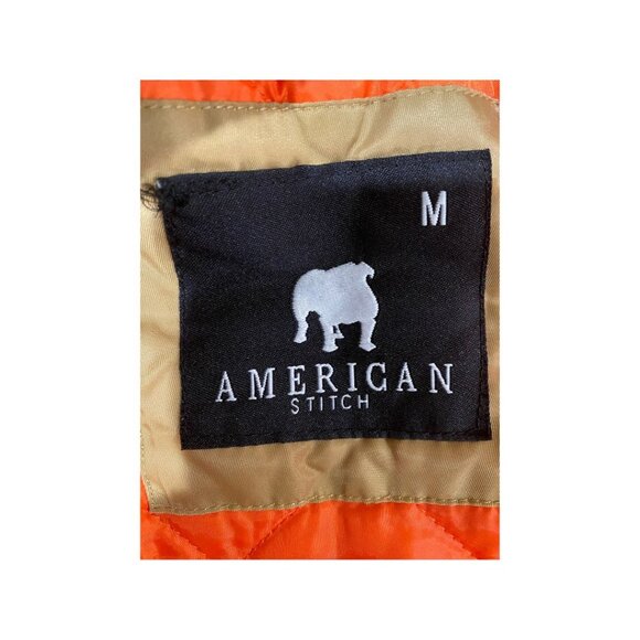 Men's American Stitch Brown Bomber Jacket - Size Medium (EUC) - Picture 10 of 11